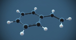 Styrene (vinyl benzene) (C₈H₈)