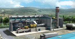 โรงไฟฟ้าพลังงานความร้อน(เชื้อเพลิงไฮโดรคาร์บอนฉ