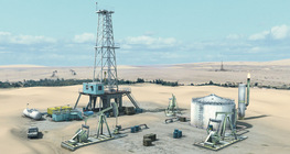 การดำเนินการของบ่อน้ำมัน