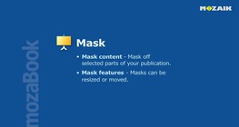 mozaBook - เครื่องมือหน้ากากบัง