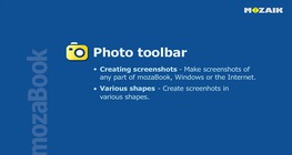 mozaBook - ภาพหน้าจอ