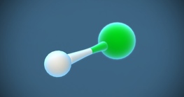 Hydrogen chloride (HCl)