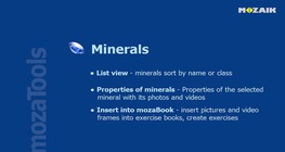 บทช่วยสอนแร่ธาตุ