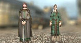 เครื่องแต่งกาย (ยุโรปตะวันตก ในช่วงศตวรรษที่ 10–12 )