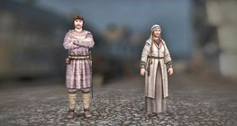 เครื่องแต่งกาย (ยุโรปตะวันตก ช่วงศตวรรษที่ 5–10 )