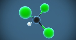 Trichloromethane, chloroform (CHCl₃)