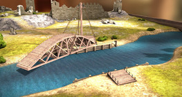 สิ่งประดิษฐ์ของเลโอนาร์โด ดา วินชี – สะพานแขวน (1487–1489)