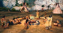 การตั้งถิ่นฐานของชนชาวพื้นเมืองอเมริกัน (ชาวโครว์)