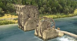 กังหันน้ำซีเรีย (เมืองฮามา, ศตวรรษที่ 13)