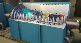 How does it work? - Impulse steam turbine