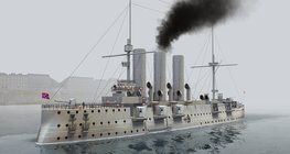 Aurora cruiser ship (1900)