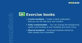 mozaBook - สมุดแบบฝึกหัด