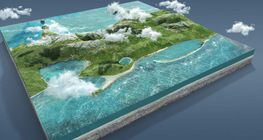 ทะเลเปลี่ยนรูปร่างพื้นผิวของโลกได้อย่างไร