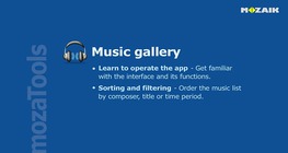 บทช่วยสอนแกลเลอรี่เพลง