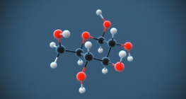Beta-D-glucose (C₆H₁₂O₆)