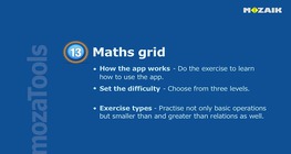 บทช่วยสอนตารางคณิตศาสตร์
