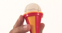 The stubborn ping-pong ball