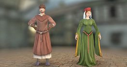 เครื่องแต่งกาย (ยุโรปตะวันตก ในศตวรรษที่ 13 )