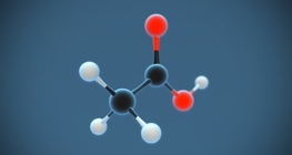 Acetic acid (ethanoic acid) (CH₃COOH)