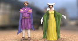 เครื่องแต่งกาย (ยุโรปตะวันตก ในศตวรรษที่ 14 )